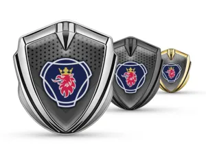 Scania Emblem Metal Badge High-End Style Drift Design